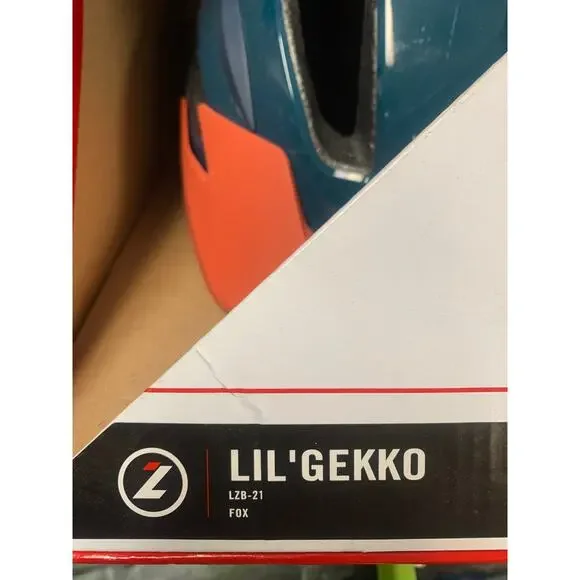 LAZER Lil Gekko Kids Lightweight Bike Helmet Unisex Head Protection w Visor - Picture 9 of 10